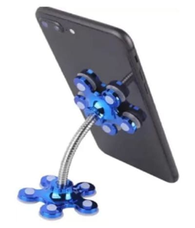 Octopus Phone Holder Silicone Suction Phone Case | Hands-Free Anti-Slip Fidget Toy for Mobile | Mirror/Shower/Phone Holder for Videos & Selfies |
