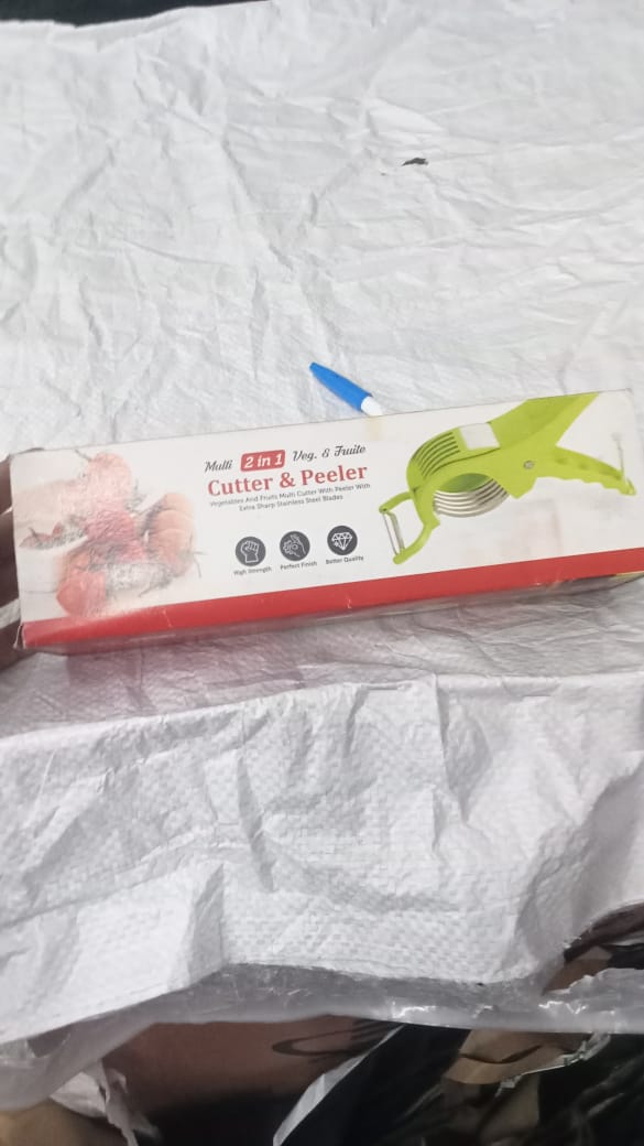 Multi 2 in 1 Veg. & Fruit Cutter & Peeler