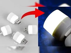 Craft Mn USB Bulb for Easy Lghtng  Mn Portable USB LED Book Lght (Pack of 6)