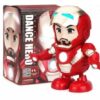 Dance Hero ron Man Robot Toy for Kds, Dancng ron Man wth 360 Degree Rotaton Lghts and Musc Toy