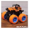 Frcton powerred push Go Toy Orange and Mn Monster Trucks Frcton Powered Cars (Pack of 2)