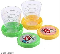 Plastic Magic Folding Glass 2 Pc