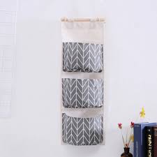  Wall Storage Organizer 3 Pockets 