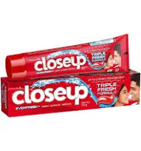 Closeup Everfresh+ Red Hot Gel Toothpaste 150 g (Pack of 2)