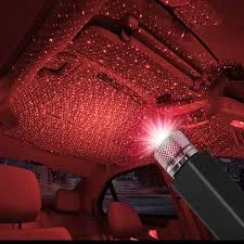 USB Decoratve Star Nght Projector Lght for Car Unversal Atmosphere Lamp